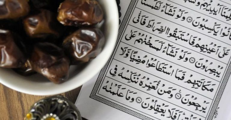 Fasting - Dates in a Bowl